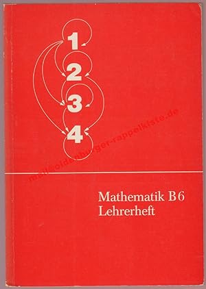 Mathematik B 6, Lehrerheft (1973)