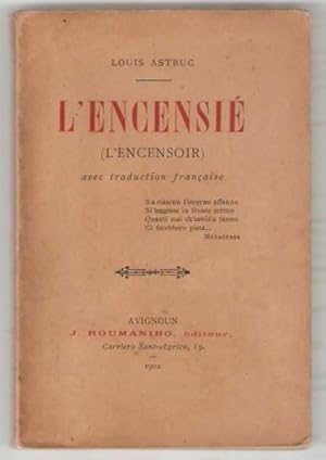 L'Encensié (L'Encensoir) avec traduction française.