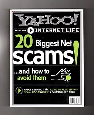 Image du vendeur pour Yahoo! Internet Life Magazine - March, 2002. 20 Biggest Internet Scams; Gadgets That Do All; Sexual No-Nos Online; Rating Music Services; Basketball Net Guide; Internet Fashion; Roger Ebert. Computer/Internet History mis en vente par Singularity Rare & Fine