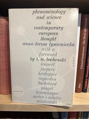 Bild des Verkufers fr Phenomenology and Science in Contemporary European Thought zum Verkauf von PlanetderBuecher