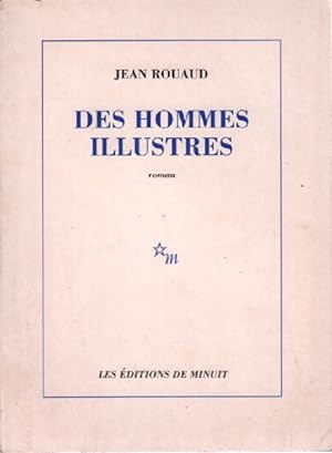 Seller image for Des hommes illustres for sale by librairie philippe arnaiz