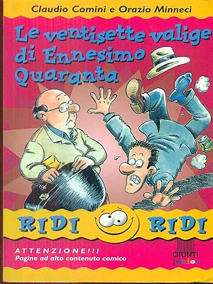 Bild des Verkufers fr Le ventisette valige di Ennesimo Quaranta zum Verkauf von Librodifaccia