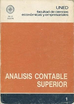 ANALISIS CONTABLE SUPERIOR - UNIDAD DIDACTICA I -.