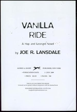Seller image for Vanilla Ride for sale by Bookmarc's