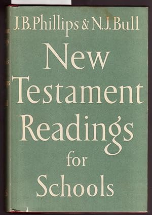 Bild des Verkufers fr New Testament Readings for Schools zum Verkauf von Laura Books