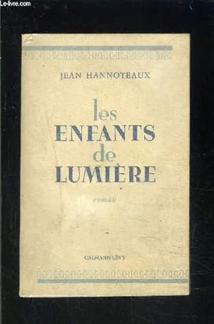 Image du vendeur pour LES ENFANTS DE LUMIERE mis en vente par Le-Livre