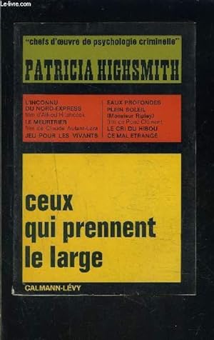 Image du vendeur pour CEUX QUI PRENNENT LE LARGE mis en vente par Le-Livre