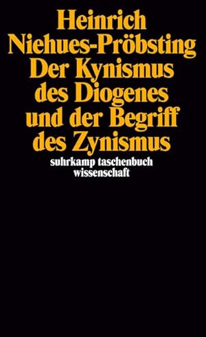 Bild des Verkufers fr Der Kynismus des Diogenes und der Begriff des Zynismus zum Verkauf von AHA-BUCH GmbH