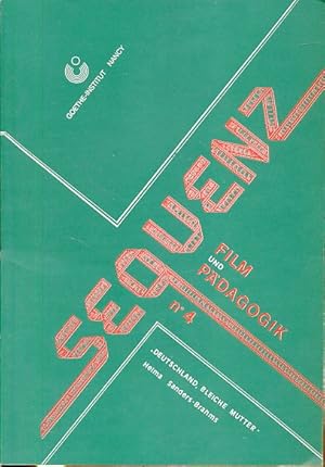 Bild des Verkufers fr Helma Sanders-Brahms. "Deutschland, bleiche Mutter". Sequenz. Film und Pdagogik Mo. 4. zum Verkauf von Fundus-Online GbR Borkert Schwarz Zerfa