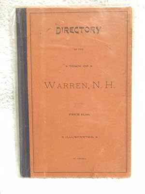 Business Directory of the Town of Warren New Hampshire - Illustrated - 1893 - First ( ORIGINAL ) ...