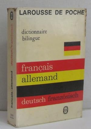 Seller image for Dictionnaire bilingue. Franais-Allemand for sale by crealivres