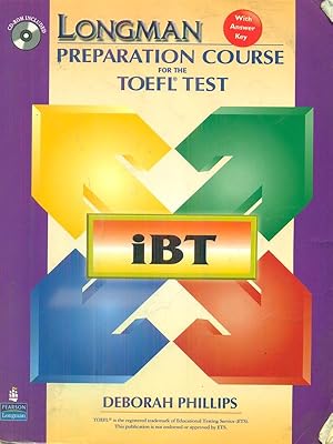 Imagen del vendedor de Longman Preparation Course For The Toefl Test: The Next Generation IBT With Answer Key a la venta por Librodifaccia