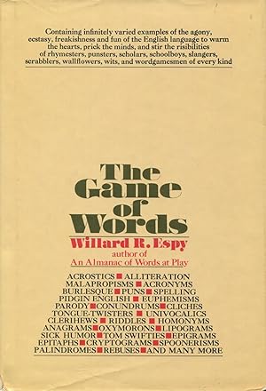 Seller image for The Game of Words for sale by Kenneth A. Himber