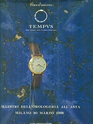 Bild des Verkufers fr I Blue Book Tempus Fine Wrist and Pocket Watches - Asta 30 marzo 1988 zum Verkauf von Librodifaccia