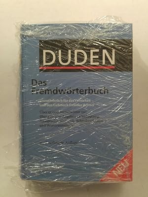 Seller image for DUDEN das fremdwrterbuch for sale by ANTIQUARIAT Franke BRUDDENBOOKS