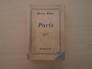 Immagine del venditore per Paris venduto da Le temps retrouv