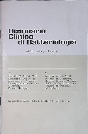 Dizionario clinico di Batteriologia