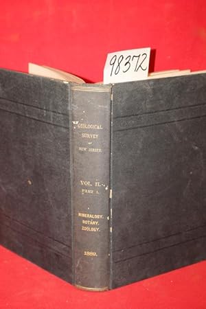 Image du vendeur pour Final Report of the State Geologist Vol. II Mineralogy, Botany, Zoology mis en vente par Princeton Antiques Bookshop