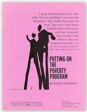 Putting-On the Poverty Program