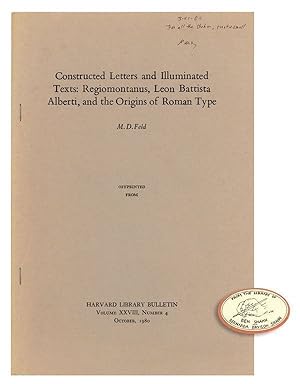 Constructed Letters and Illuminated Text: Regiomontanus, Leon Battista Alberti, and the Origins o...