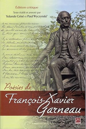 Poésies de François-Xavier Garneau.