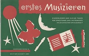 Erstes Musizieren - 30 Kinderlieder und kleine Tänze für Singstimme, eine oder zwei Sopranflöten,...