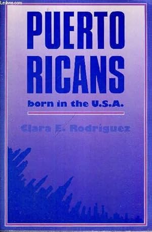 Bild des Verkufers fr PUERTO RICANS BORN IN THE USA - LIVRE EN ANGLAIS zum Verkauf von Le-Livre