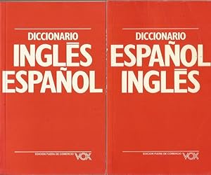 Seller image for DICCIONARIO INGLES-ESPAOL ESPAOL-INGLES. VOX CONCISO. 2 Vols. for sale by Librovicios