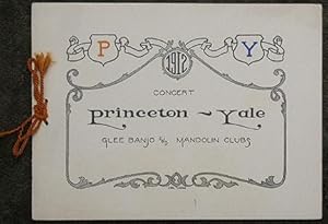 Concert by the Yale - Princeton Glee, Banjo and Mandolin Clubs. Friday evening, November 15th, 19...