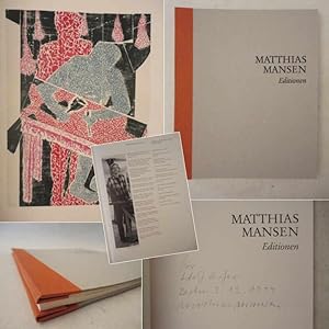 Matthias Mansen Holzschnitte. Die Editionen 1984-1999. Ausstellung vom 27. April bis zum 22. Mai ...