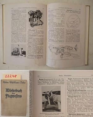 Imagen del vendedor de Wrterbuch des Flugwesens. Mit 483 Abbildungen a la venta por Galerie fr gegenstndliche Kunst