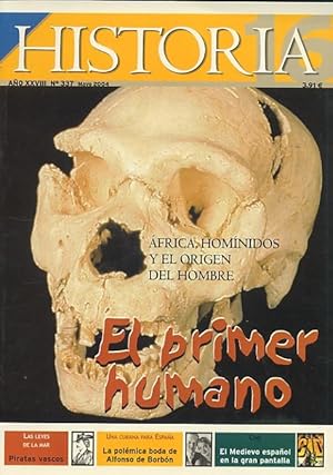 Imagen del vendedor de Revista HISTORIA 16 n 337 EL PRIMER HUMANO. FRICA, HOMNIDOS Y EL ORIGEN DEL HOMBRE. (En el mismo nmero: LAS LEYES DE LA MAR. PIRATAS VASCOS. LAS LEYES DEL MAR - UNA CUBANA PARA ESPAA. LA POLMICA BODA DE ALFONSO DE BORBN - EL MEDIEVO ESPAOL EN LA GRAN PANTALLA). a la venta por Librera Anticuaria Galgo