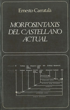 Imagen del vendedor de MORFOSINTAXIS DEL CASTELLANO ACTUAL. a la venta por Librera Anticuaria Galgo