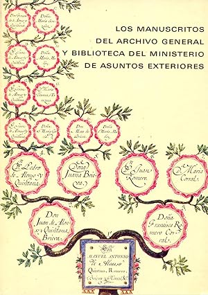 Imagen del vendedor de LOS MANUSCRITOS DEL ARCHIVO GENERAL Y BIBLIOTECA DEL MINISTERIO DE ASUNTOS EXTERIORES. a la venta por Librera Anticuaria Galgo