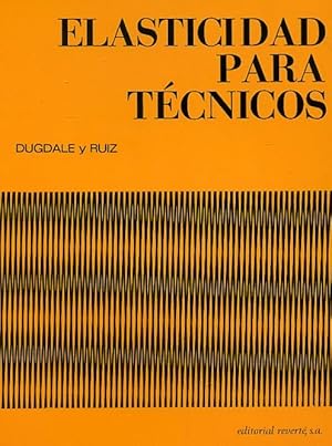 Seller image for ELASTICIDAD PARA TCNICOS. for sale by Librera Anticuaria Galgo