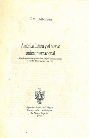 Seller image for AMRICA LATINA Y EL NUEVO ORDEN INTERNACIONAL. for sale by Librera Anticuaria Galgo