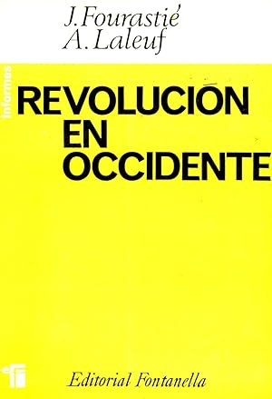 Seller image for REVOLUCIN EN OCCIDENTE. for sale by Librera Anticuaria Galgo