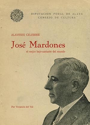 Imagen del vendedor de JOS MARDONES. El mejor bajo-cantante del mundo. a la venta por Librera Anticuaria Galgo