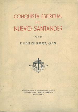 Seller image for CONQUISTA ESPIRITUAL DEL NUEVO SANTANDER. for sale by Librera Anticuaria Galgo