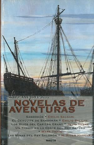 Imagen del vendedor de LAS MEJORES NOVELAS DE AVENTURAS: SANDOKAN - EL DESQUITE DE SANDOKN - LOS HIJOS DEL CAPITN GRANT - UN YANQUI EN LA CORTE DEL REY ARTURO - LAS MINAS DEL REY SALOMN. a la venta por Librera Anticuaria Galgo