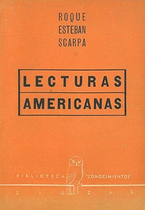 Seller image for LECTURAS AMERICANAS. for sale by Librera Anticuaria Galgo