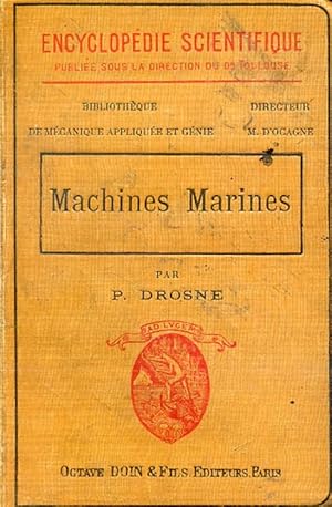 Seller image for MACHINES MARINES. for sale by Librera Anticuaria Galgo