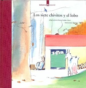 Imagen del vendedor de LOS SIETE CHIVITOS Y EL LOBO. Cuento popular cataln. a la venta por Librera Anticuaria Galgo