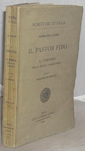 Bild des Verkufers fr Il Pastor Fido e Il Compendio Della Poesia Tragicomica zum Verkauf von Besleys Books  PBFA