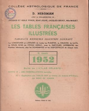 Les tables françaises illustrées tableaux illustrés donnant les longitudes et latitudes avec les ...