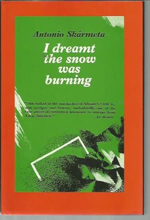 Bild des Verkufers fr I Dreamt the Snow Was Burning zum Verkauf von Bookfeathers, LLC