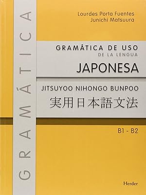 Imagen del vendedor de Japones gramatica del uso a la venta por Imosver