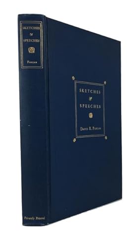 Seller image for Sketches & Speeches for sale by McBlain Books, ABAA