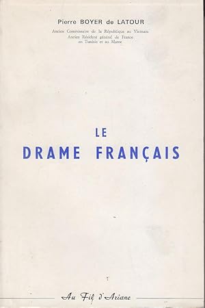 Seller image for Le DRAME FRANCAIS Epuise 1963 for sale by CARIOU1