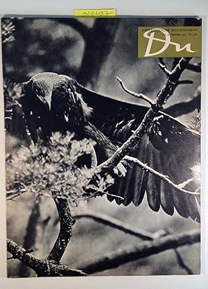 Du Schweizerische Monatsschrift Nr. 9 September 1950 - Tierwelt Mecklenburg